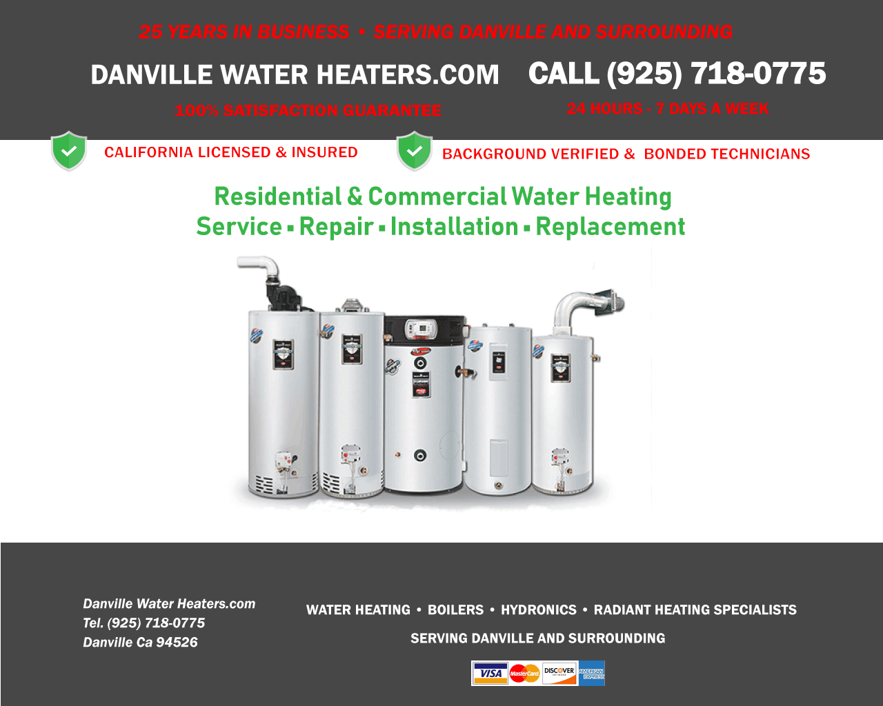 Danville Water Heaters